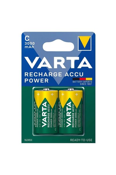 ATA ELEKTRONİK Varta Orta Boy C Tip 3000mah C Orta Boy Pil 2li Paket Tombul O...