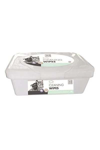 M-PETS Cleaning Wipes Kedi Ve Köpekler Için Islak Mendil 80'li