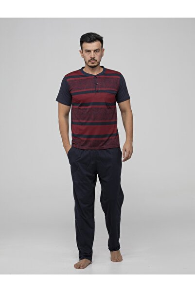 MAGİCAL STORY Σετ ανδρικές πιτζάμες με κοντό μανίκι 90% βαμβάκι 10% λύκρα