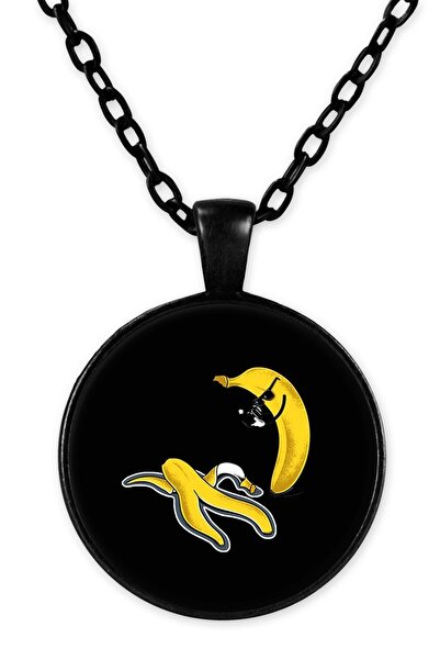 herotasarım قلادة مراجعة مكان الحدث بسلسلة سوداء - Bll3707