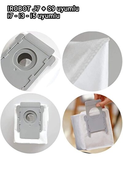 LİN GRUP Irobot J7 S9 I7 Plus - 3 saci de praf compatibile