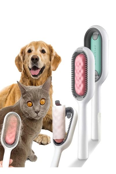 Hyd Cat Dog Feather Hair Grooming Cleaning Brush Comb (Send Message for Color Option)