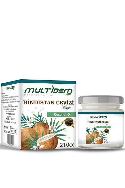 multidem Coconut Oil - Elegant and Moonlight Effect