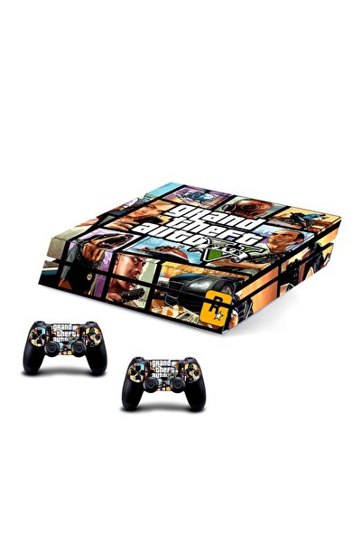 Sticker Market Ps4 Gta Playstation Kaplama Sticker Seti