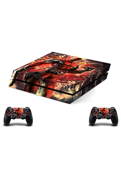 Sticker Market Ps4 Fat Deadpool Playstation Kaplama Sticker Seti