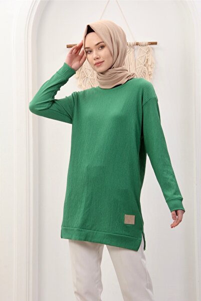 Pamuk Butik Γυναικείο αθλητικό τουνίκ με λαιμόκοψη