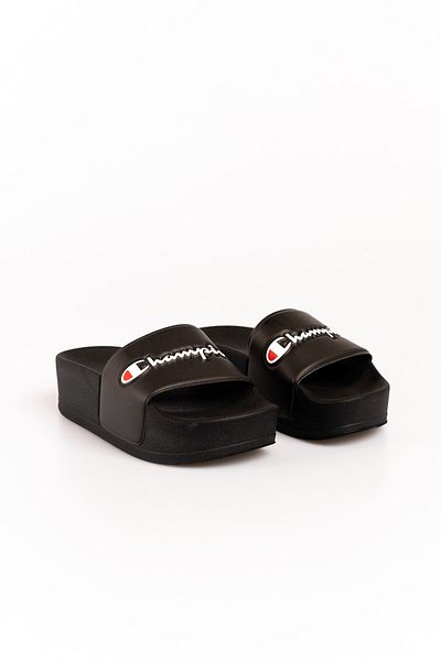 Womens black champion best sale slides
