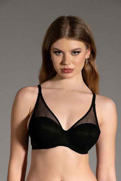 NEWBRA LINGERIE Σουτιέν από διχτυωτό χωρίς στήριγμα κάτω από σύρμα Newbra3024