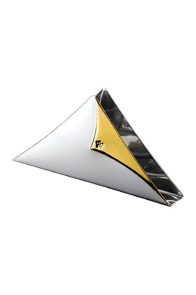Narin Shawl Napkin Holder - Gold