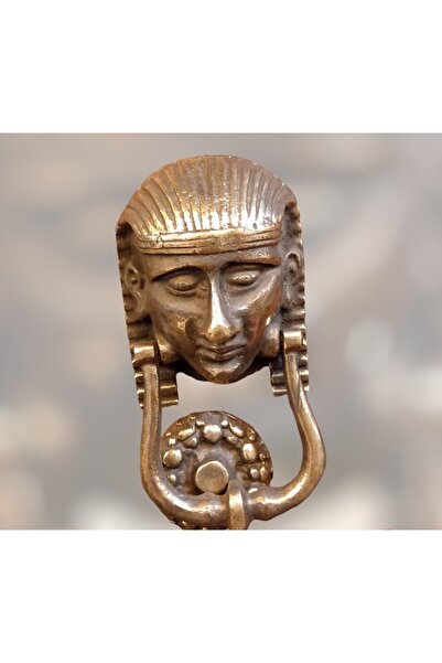 Çarlı bakır Elsanatları Prinç Döküm Kapı Tokmağı