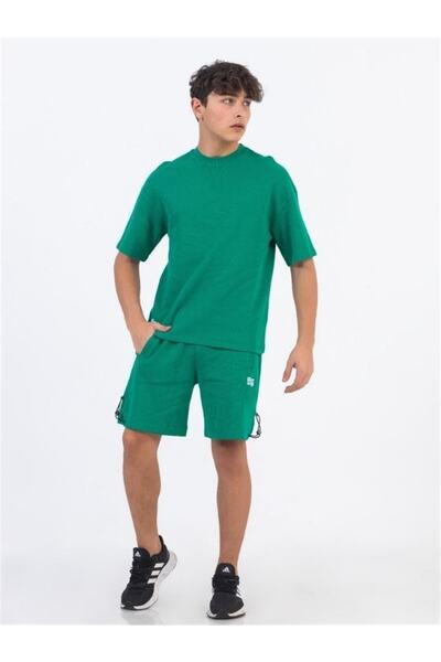 Zekids Σετ αγορίστικο βαμβακερό σορτς Oversize