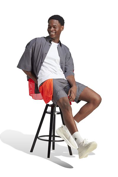 adidas Ανδρικό γκρι κοντό σορτς - Ic3730 M Ce Q2 Pr Sho