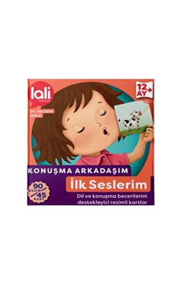 Lali Yayınları Konuşma Arkadaşım 3lü Set Ilk Taklitlerim Ilk Seslerim Ilk Sözcüklerim + 12ay
