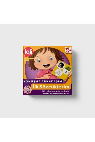 Lali Yayınları Konuşma Arkadaşım 3lü Set Ilk Taklitlerim Ilk Seslerim Ilk Sözcüklerim + 12ay