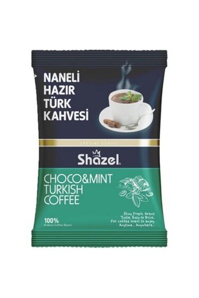 Shazel 100 Gr Instant Turkish Coffee with Mint