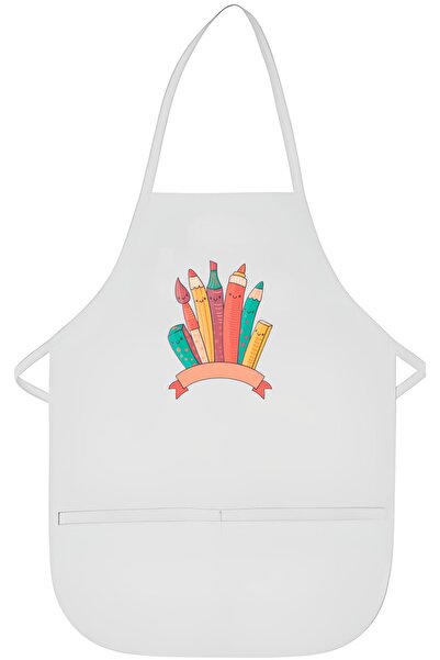 LIWOGY Παιδική ποδιά/ποδιά ζωγραφικής/σχολική ποδιά δραστηριότητας/ποδιά με σ...