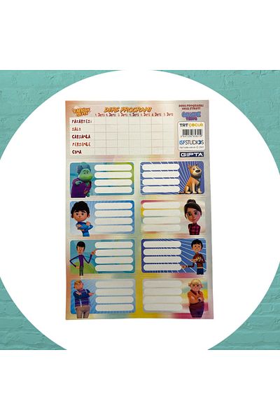 Gıpta School Label Course Prog.rafadan Tayfa 16x24 3yp