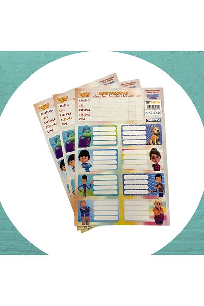 Gıpta School Label Course Prog.rafadan Tayfa 16x24 3yp
