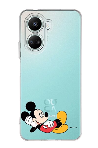 PrintiFy Huawei Nova 10 Se Uyumlu Kapak Mickey Mouse Tasarımlı Şeffaf Silikon...