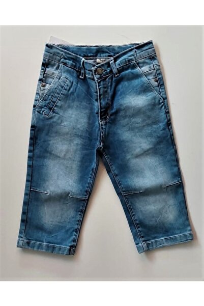 Nanica Kids Boy's 100% Cotton Cotton Slim Fit Blue Color Denim Jeans Jeans Sh...
