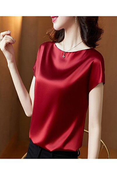 Mefa basic Saten Bluz