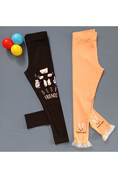 Baby Ella's 3 - 8 Years Old Cotton Double Leggings Set (2023 Season)