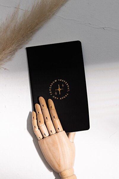 alminta 13x21 Cm Termo Deri Kapak Çizgisiz Tarihsiz Defter Yaldız Baskılı