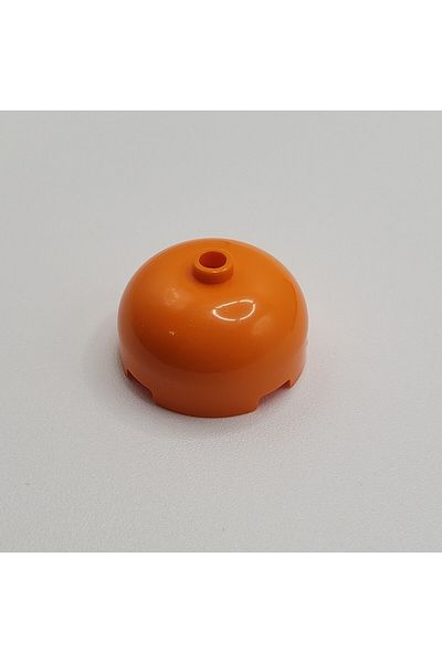 LEGO Original Creator Accessory Moc Brick Round 3 X 3 Dome Round Brick Orange 2 Pieces to Send
