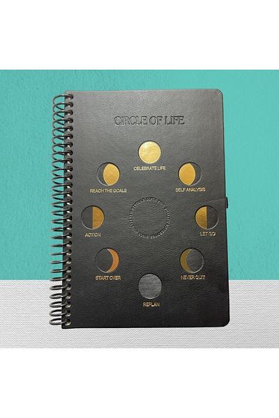 Gıpta Circle Of Line SpLeather KpkNotebook 17x24 120yp Lined