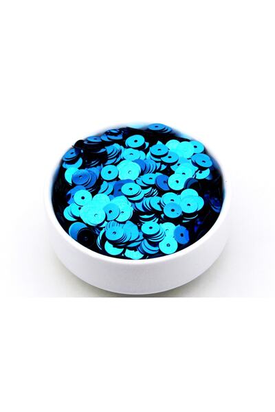 yfhobi 10 Gram - 8 Mm Plastik Payet Pul Ortadan Delik Güpür, Takı, Kumaş Ve S...