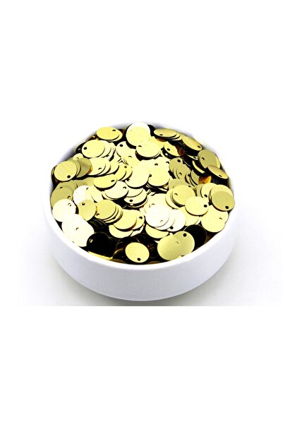 yfhobi 10 Gram - 10 Mm Plastik Payet Pul Yandan Delik Güpür, Takı, Kumaş Ve S...