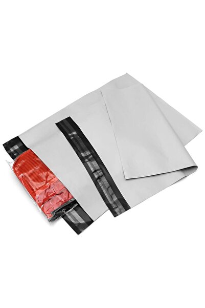 Alsamkapsam Baskısız Gri Cepsiz Kargo Poşeti 30x38 5 Cm 100 Adet 2 Numara