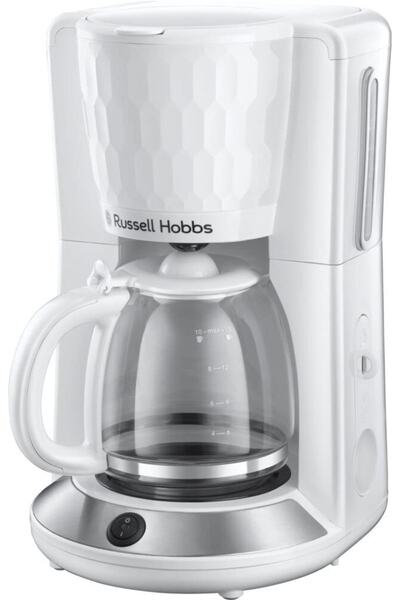 RUSSELL HOBBS 27010-56 Honeycomb Beyaz Kahve Makinesi