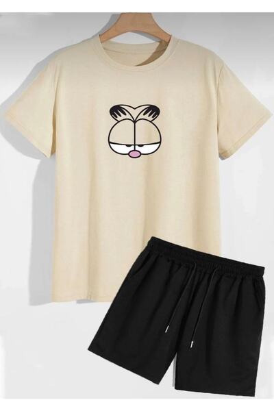 NO 601 طقم شورت صيفي كبير الحجم