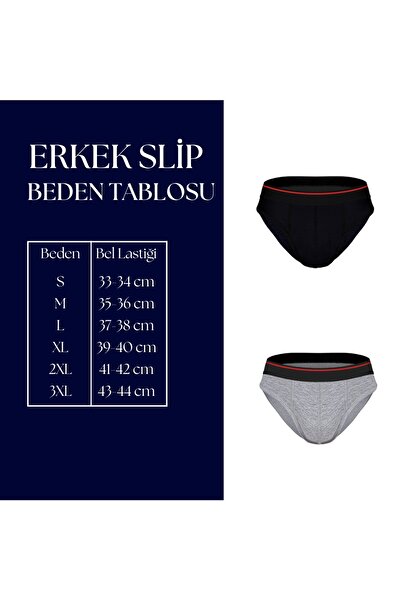 darkzone Ανδρικά σλιπ εσώρουχα 2 συσκευασιών βαμβακερά εύκαμπτα