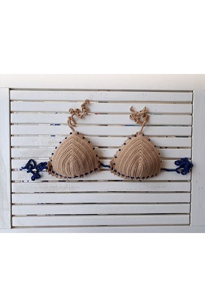 Major Butik Crochet Knitted Bikini Top