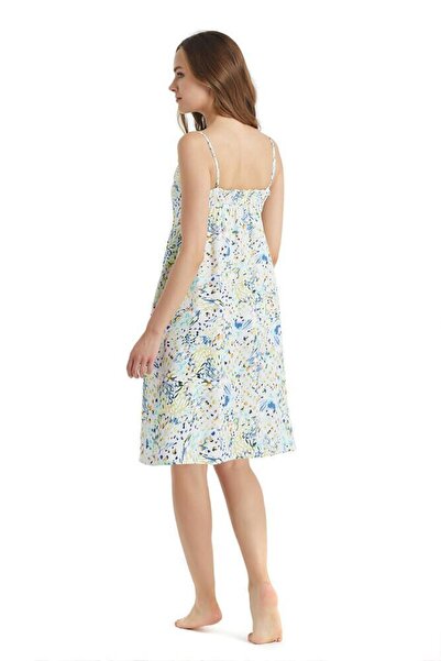 Blackspade Γυναικείο νυχτικό με λεπτό λουράκι με σχέδιο πεταλούδας 5c1t0n26