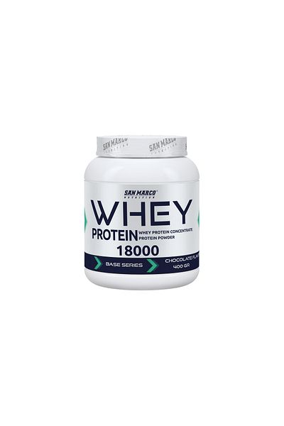 SANMARCO NUTRITION 400grChocolate FlavoredWheyProtein PowderBaseSeries