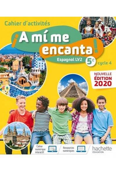 Hachette Publıshıng A Mi Me Encanta Cycle 4 5ème - Cahier D'activitys