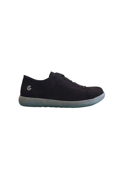 Gusse Soft, Flexible, Lace-up Sneakers, Brown Nubuck