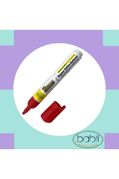 Brons Wooden Pen Refillable Red