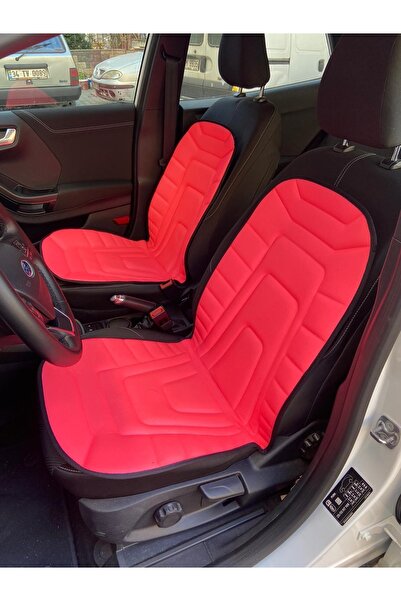 NETAVANTAJ Автомобільна подушка для сидіння, подвійний комплект, якість А, червона