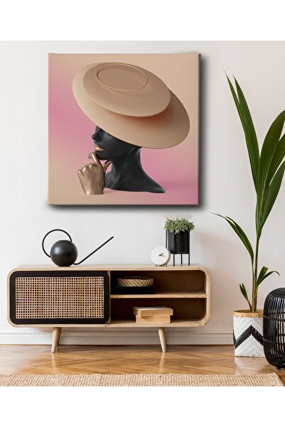 D&O Decor Office Tablou decorativ modern pe pânză pentru femei, superb