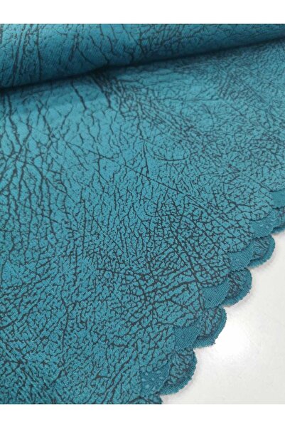 SAFA TEKSTİL Nubuk Maykon Ağaç Kabuğu Koltuk Örtüsü Indigo Açık