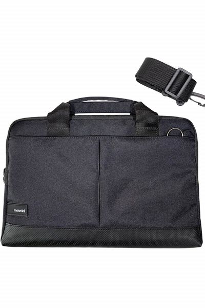 Moserini Lenovo Ideapad 15.6''c Notebook Laptop Bag with Base Protection, Shoulder Strap - Black