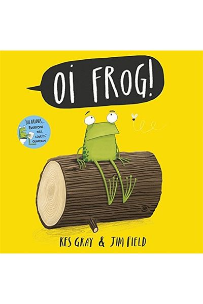 Hodder Children's Books Oi Frog - حافظة منقوشة بقصة مريحة
