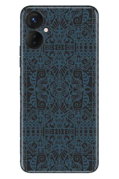 TECNO Spark 9t Case Silicone Patterned Illustrated Uv Cover Mandala V