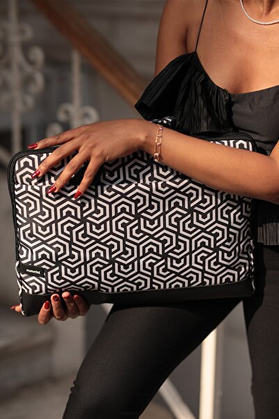 Moserini حقيبة كمبيوتر محمول Ideapad مقاس 15.6 بوصة مع حماية للقاعدة وحزام كتف - روزيتا