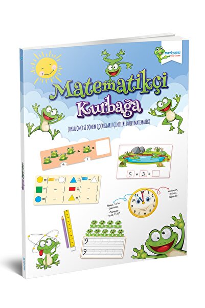 Mavi Yunus Okul Öncesi Matematikçi Kurbağa (5-6 Yaş)