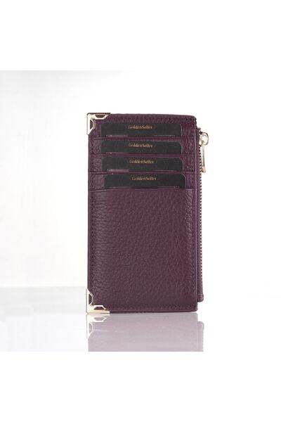 vevasilver Genuine Leather Women's Mini/Small Wallet - Card Holder Zippered